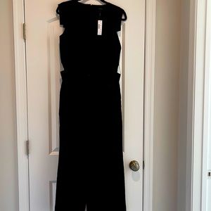 JCrew Black Linen Jumpsuit.